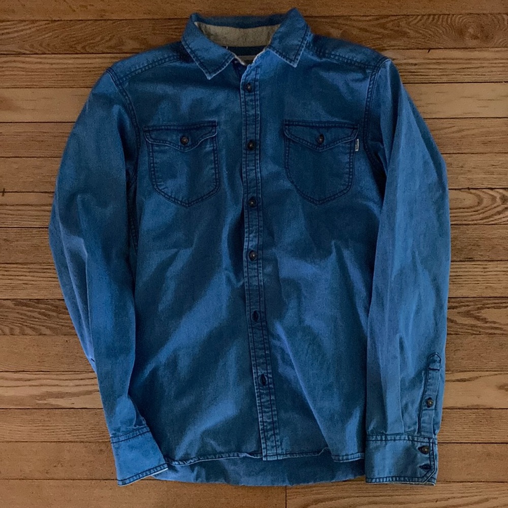 Burton Snowboards Chambray Shirt - Medium